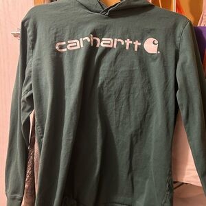 Carhartt Forest Green Pullover Hoodie